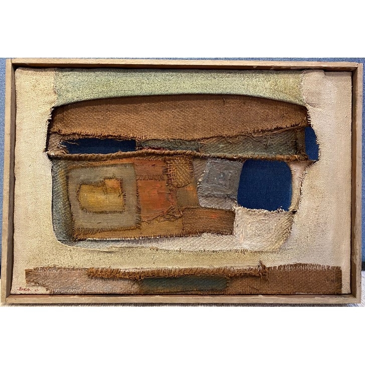 George Anthony Butler | Homage to Alberto Burri (1962) | MutualArt