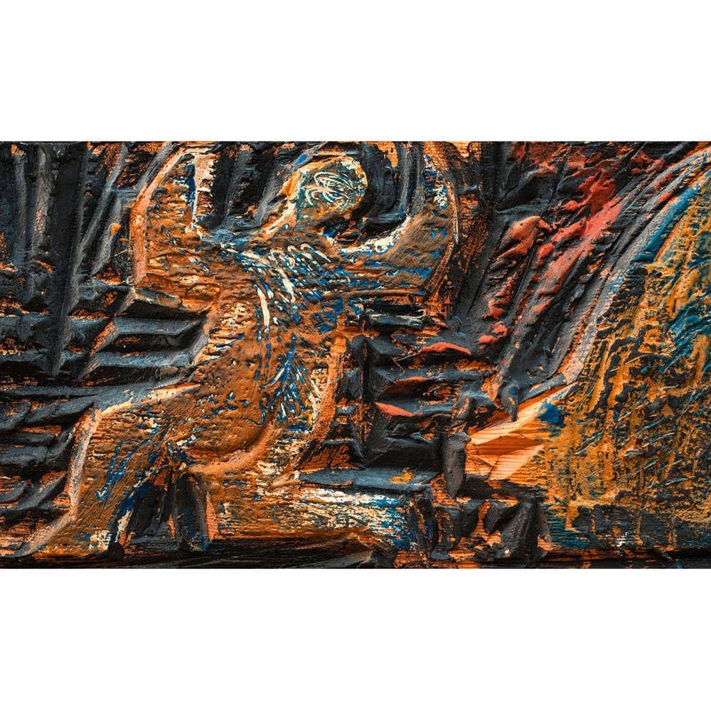 Artwork by Philippe Cognée, Untitled, Made of Encaustic on canvas