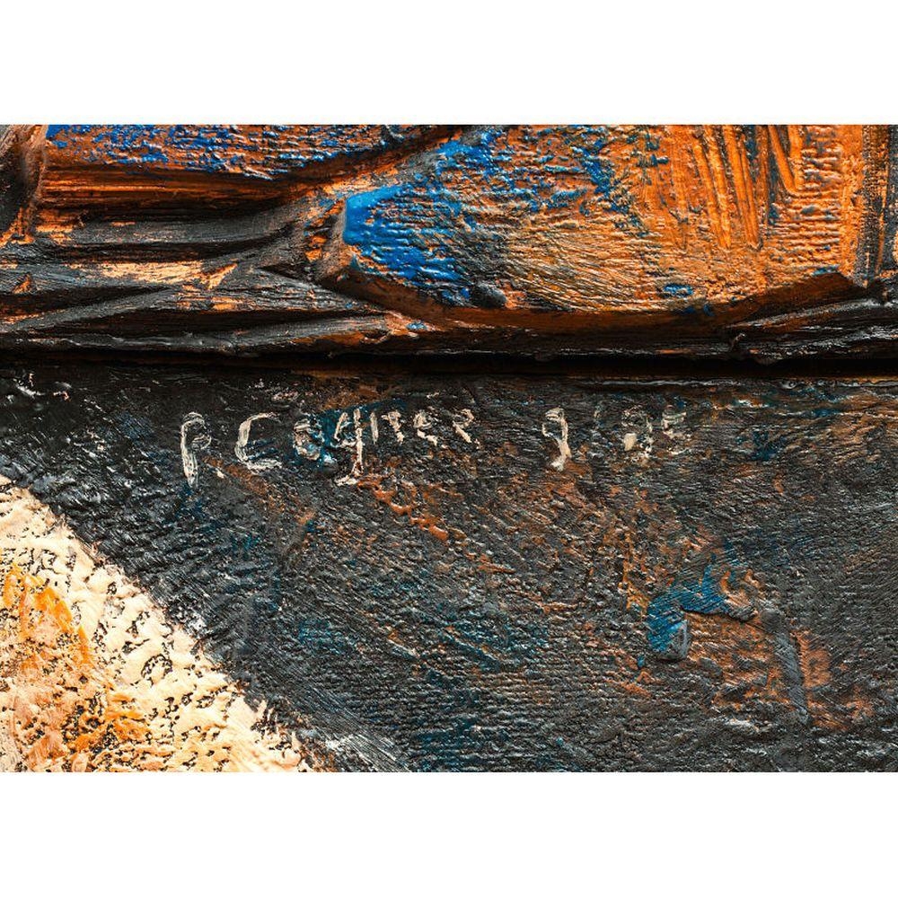 Artwork by Philippe Cognée, Untitled, Made of Encaustic on canvas