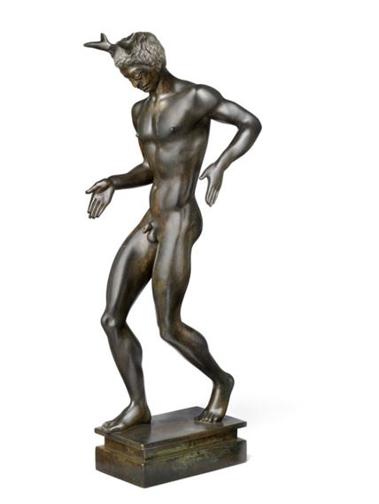 “Pan på firkantet plint” (Pan on a square plinth)" by Johannes Bjerg, 1919