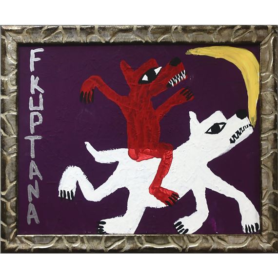 UNTITLED (NIGHT RIDER) by Floyd Kuptana