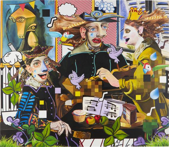 Tavern Song by Allison Zuckerman, Executed in 2018