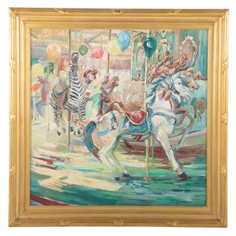 "Carousel," - Barbara Hess Pugsley