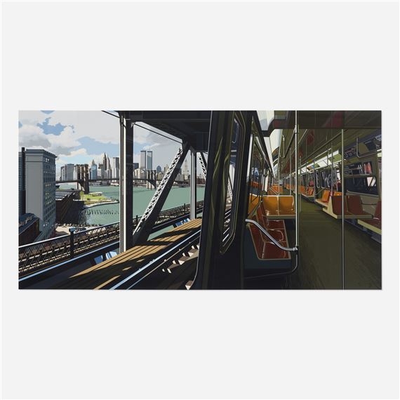 D-Train by Richard Estes, 1988