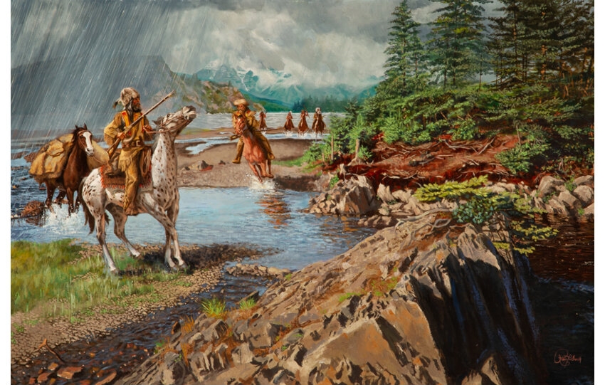 Artwork by Paul Anna Soik, The Storm is Coming, Made of Oil on canvas