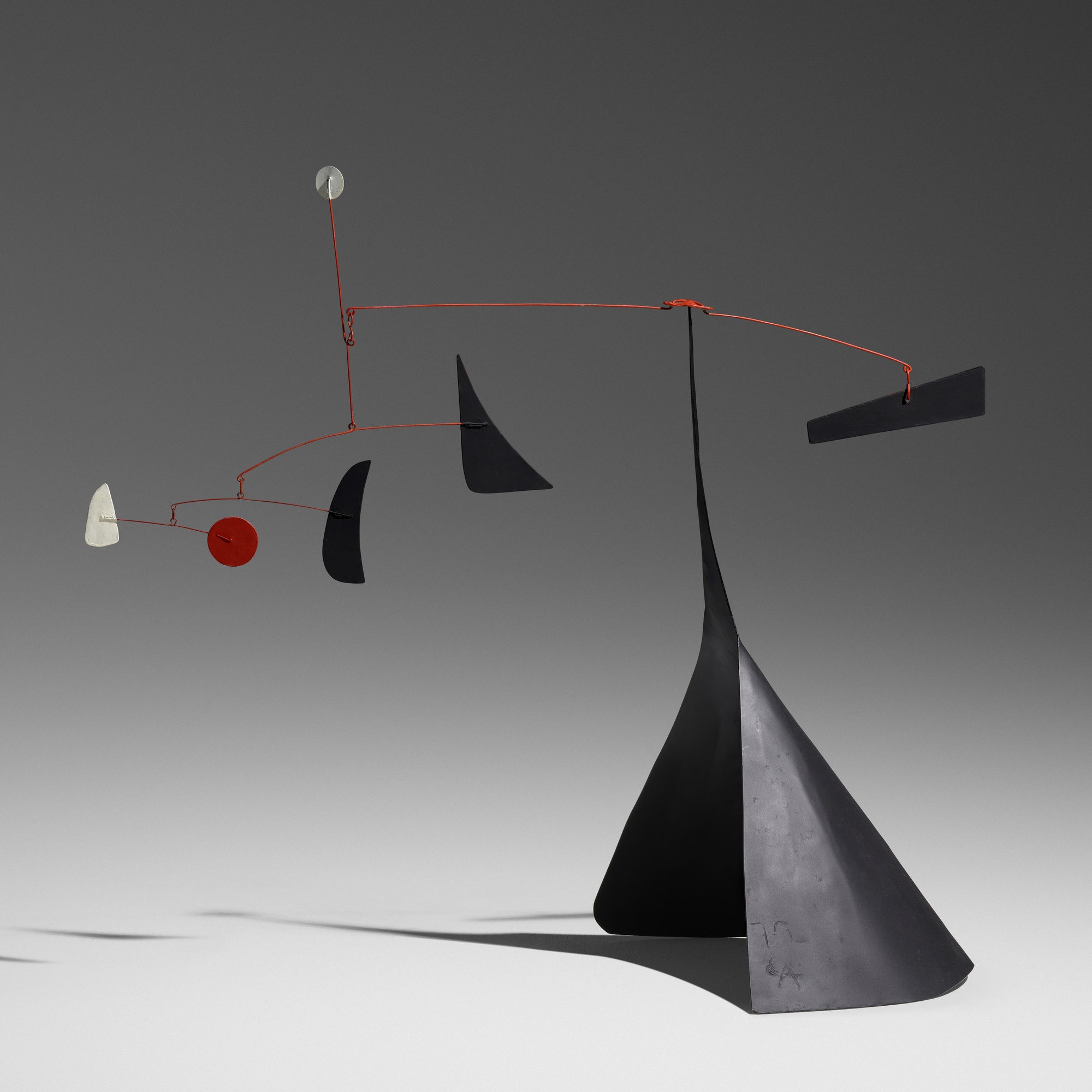 Untitled (Demi-cône) by Alexander Calder, 1972