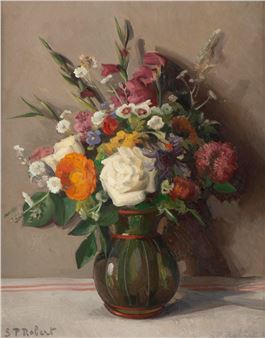 Nature morte aux fleurs - Steven Paul Robert