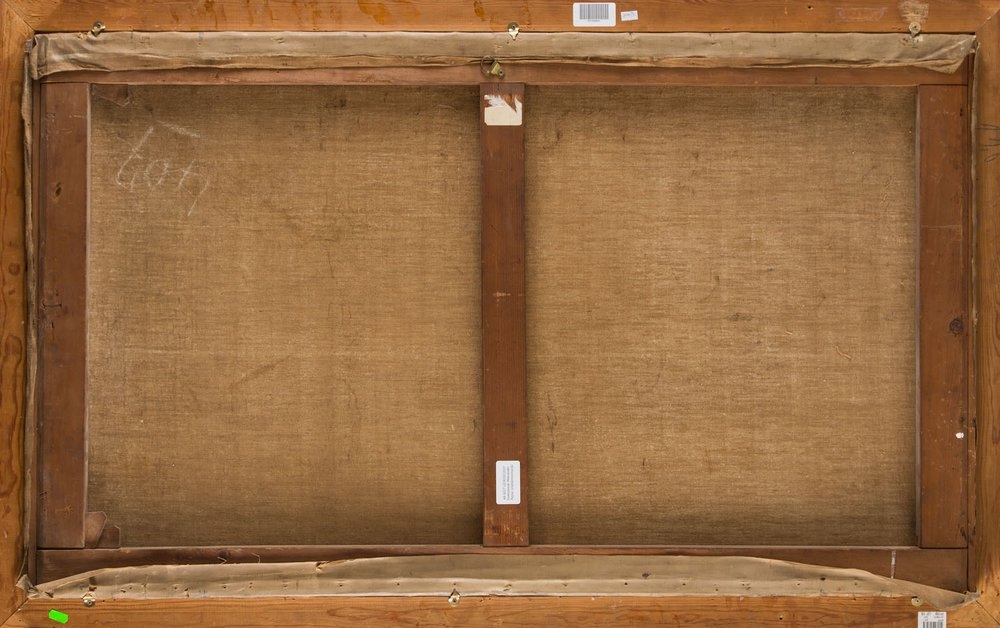 Artwork by Aleksander Piotr Swieszewski, Mediterranean landscape, Made of oil/canvas