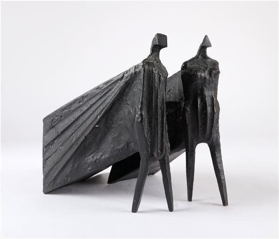 Pair of Cloaked Figures III by Lynn Chadwick