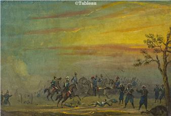 Episódio da Guerra da Criméia - Stanislao Grimaldi del Poggetto