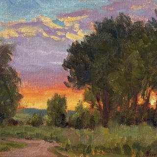 Lorenzo Chavez: Moods of Nature from Dawn to Dusk at Abend Gallery