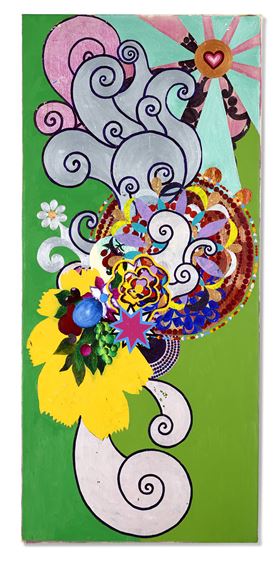 O Egoísta by Beatriz Milhazes, 1999, Painted in 1999