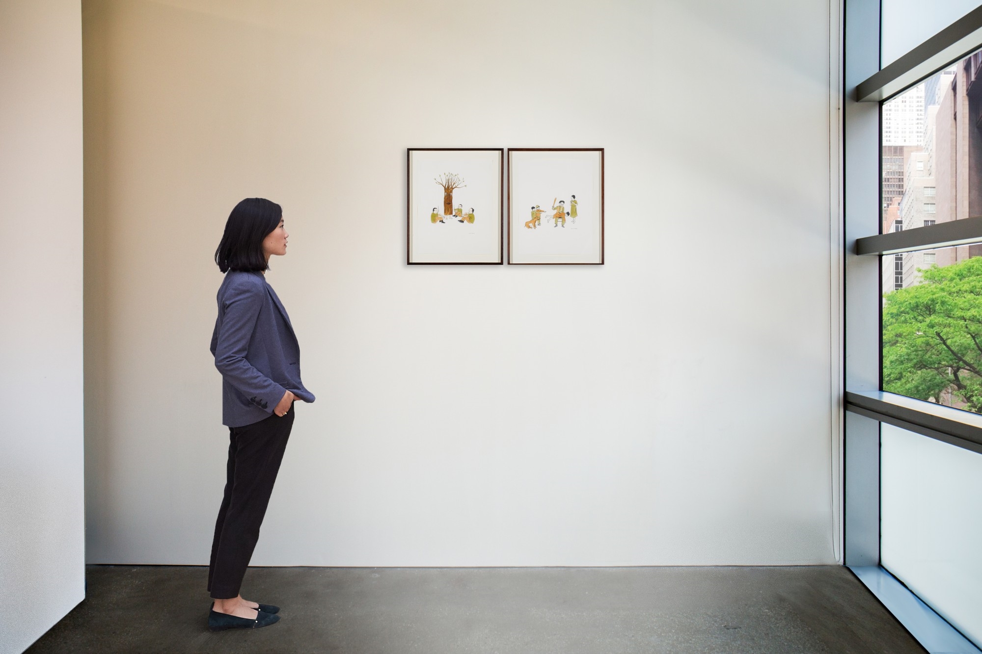 Marcel Dzama | Untitled; Untitled (Two Works) (2002) | MutualArt