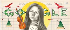 Today’s Google Doodle Honors Zitkála-Šá, a Passionate Indigenous Artist and Activist