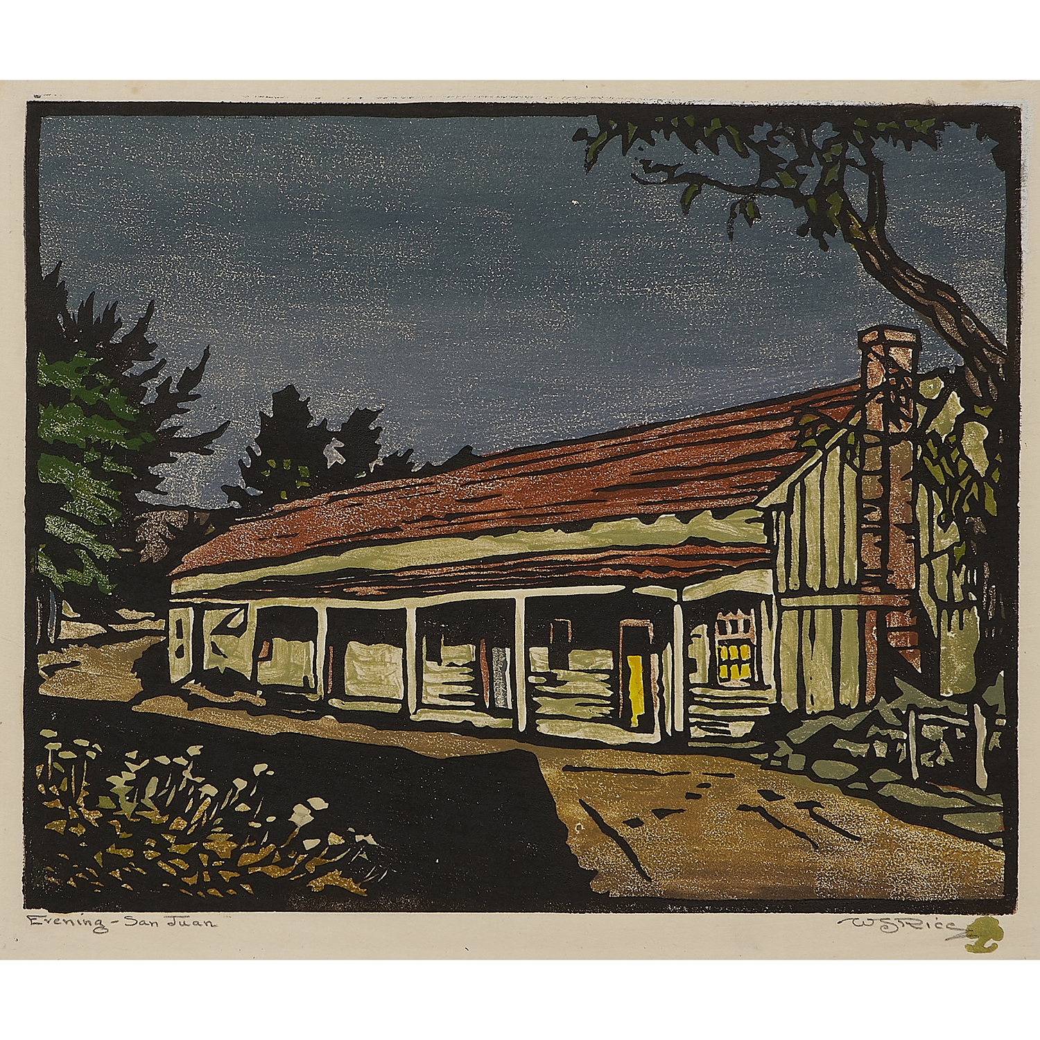 William S. Rice | End of the Open Road, Sierras | MutualArt