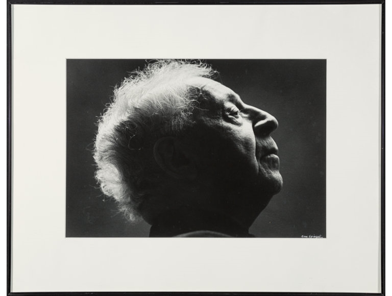 Artwork by Ben Spiegel, Arthur Rubinstein, Made of Gelatin silver
