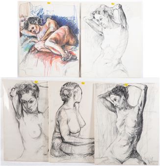 Five Nude Studies - Franklin Wurster