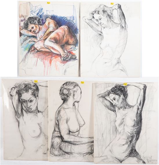Five Nude Studies - Franklin Wurster