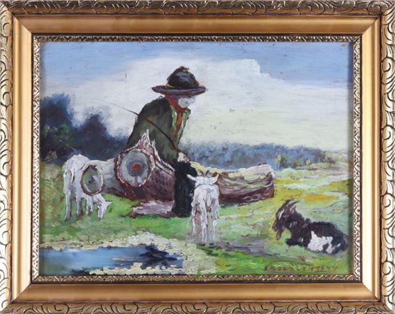 Pasáček koz by Emil Sedláček, 1944