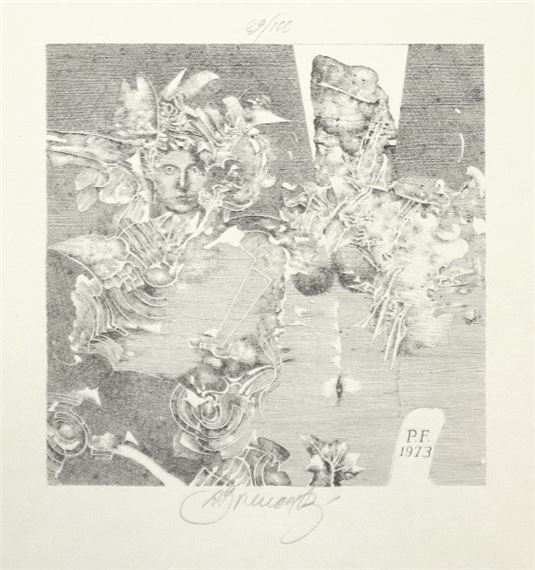 Albin Brunovsky | Faces (1972) | MutualArt