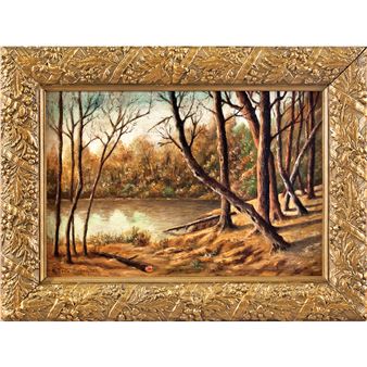 Paisaje otoñal en Madrid - Alfredo Souto Y Cuero