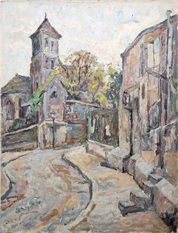 St. Pierre de Montmartre & Bretonische Küstenlandschaft - Jeanne Ponge