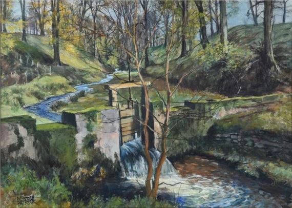 ''Old Sluice Ashley Halliburton'' by James McIntosh Patrick‏