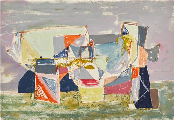 Untitled by William Gear, Executed in 1947-1948