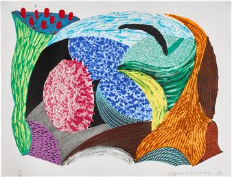 ヴィンテージ仏非売品水彩画ポートフォリオ50枚完品 Hockney Wyeth ヴィンテージ仏非売品水彩画ポートフォリオ50枚完品 Hockney Wyeth