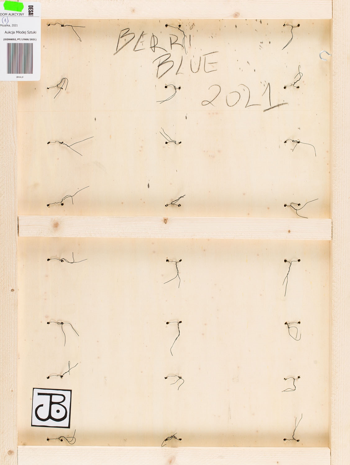 Artwork by Berriblue, "Przenikanie", Made of board, ceramika