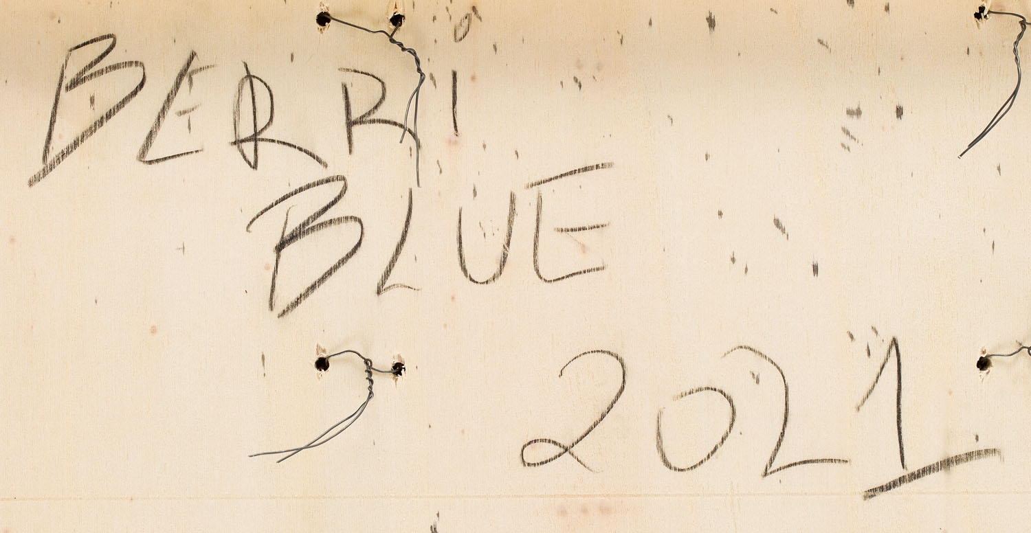 Artwork by Berriblue, "Przenikanie", Made of board, ceramika