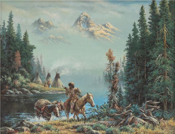 Leaving Camp by Andrew Berrick