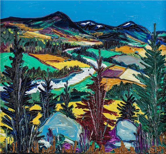 Fra Hallingdal by Erik Harry Johannessen, 1973