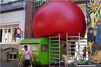 RedBall Santa Cruz - MAH, Santa Cruz Museum of Art & History 