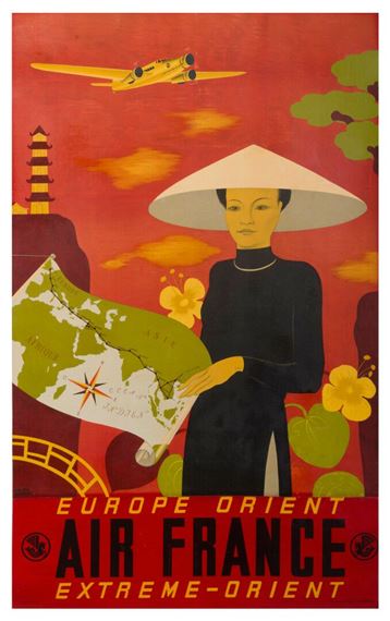 Lucien Boucher | Air-France. Europe - East - Far East (1937
