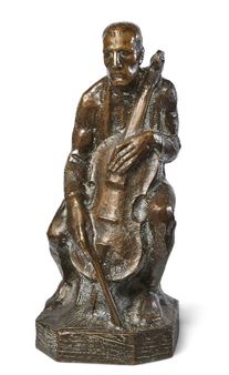 A cello player - Leopold Fleischhauer