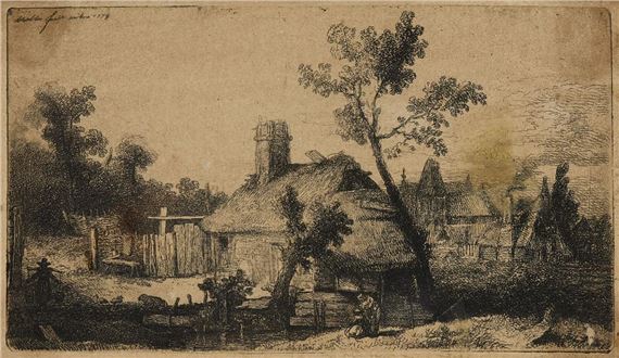 Village by Jean-Pierre Norblin de La Gourdaine, 1778