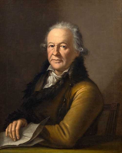 Portrait of Melchior Steiner von Winterthur. by Anton Graff
