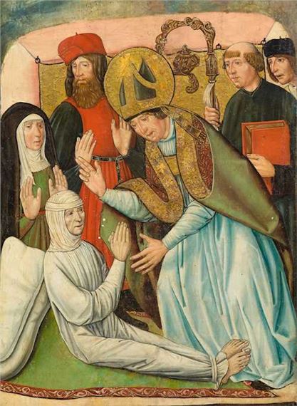 Saint Remigius. by Castillian School, 16th Century