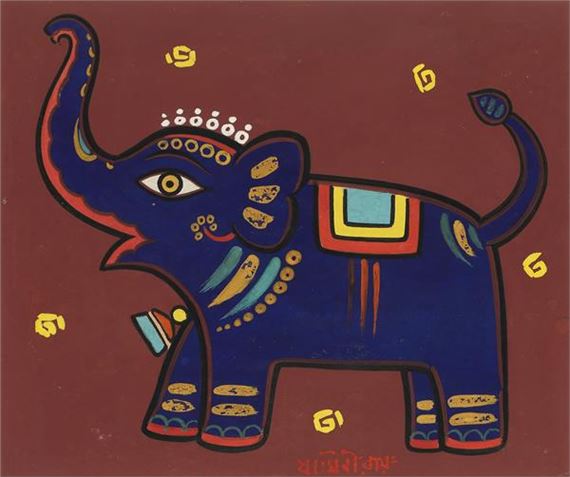 Untitled by Jamini Roy