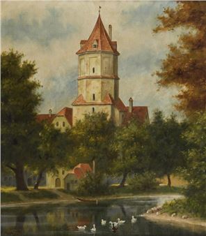 Jakobsturm in Augsburg - C. H. Vogl