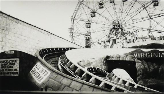 Walker Evans | Wonder Wheel In Background, Coney Island (1929) | MutualArt