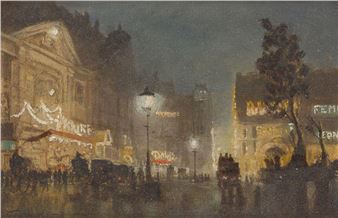 George Hyde Pownall | The Empire, Leicester Square | MutualArt