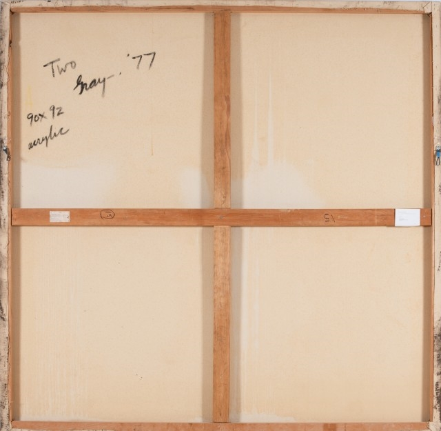 Artwork by Cleve Gray, Two, Made of Acrylic on canvas