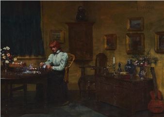 Making Lavender Bags - Edith Sprague