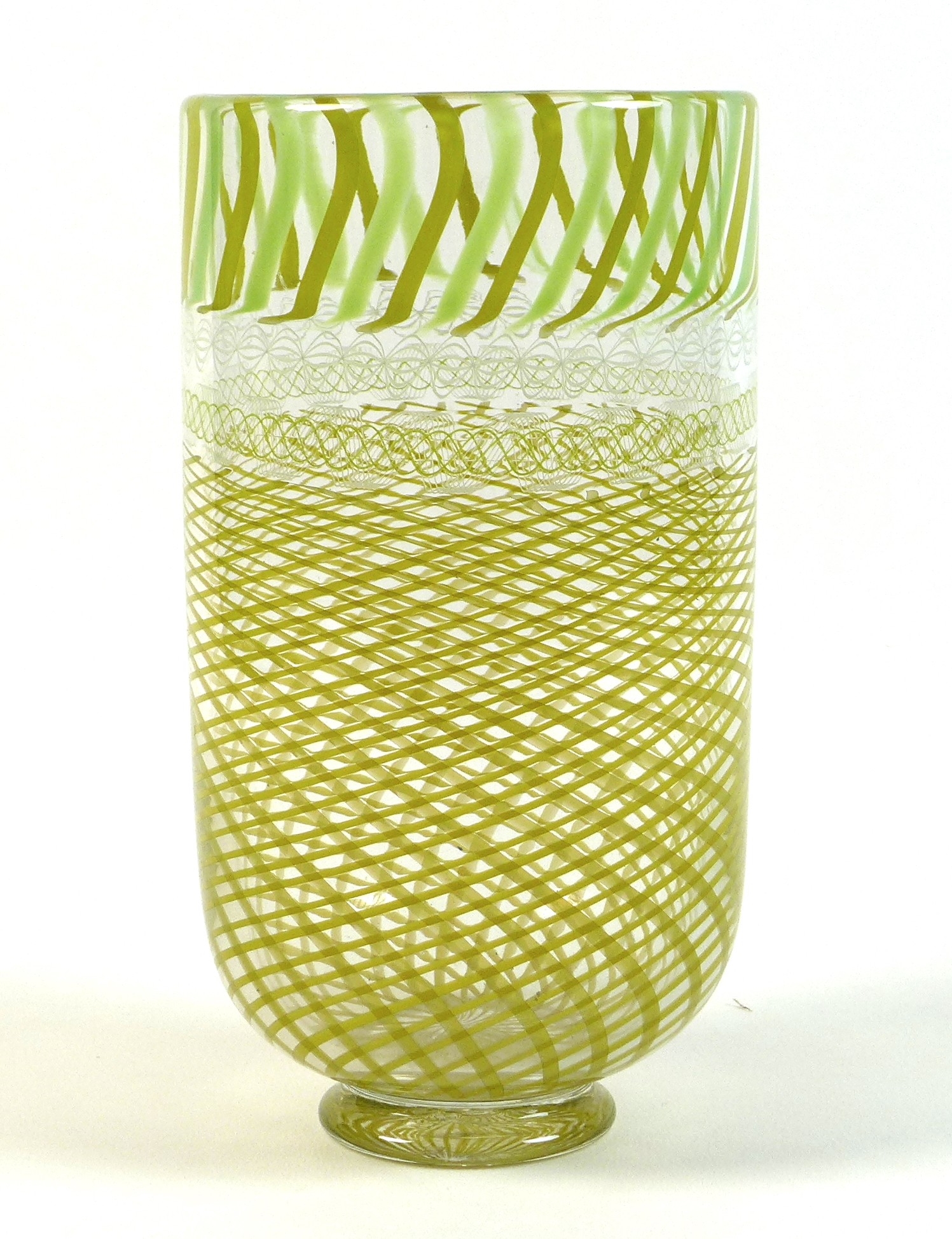 Artwork by Mike Hunter, Vase, Made of glass