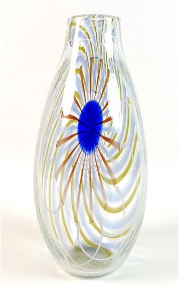 'Vetro' vase by Mike Hunter, '99