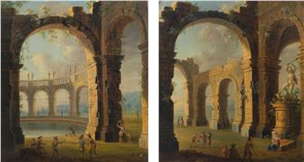 Architectural Capriccios - Gennaro Greco