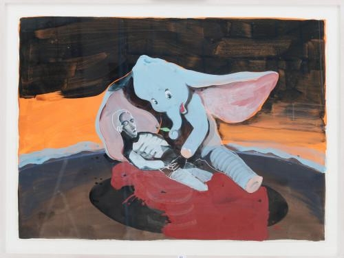 Artwork by Rinke Nijburg, Greenbud, Made of Gouache