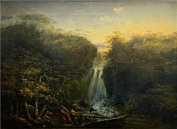 POD VODOPÁDEM by Pehr Gustaf Von Heideken, 1808